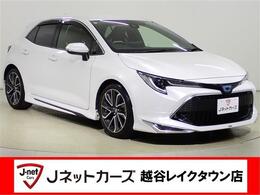 トヨタ カローラスポーツ 1.8 ハイブリッド G Z モデリスタエアロ 赤黒ハーフレザー