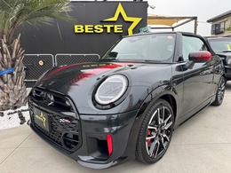 ミニ ミニコンバーチブル ジョン・クーパー・ワークス DCT ユニオンジャック幌　純正ドラレコ　ETC