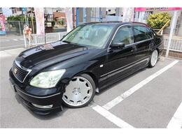 トヨタ セルシオ 4.3 eR仕様 黒全塗装 外品フルエアロ