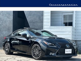 レクサス RC F 5.0 赤革シート　SR 19インチAW 3眼LEDヘッド