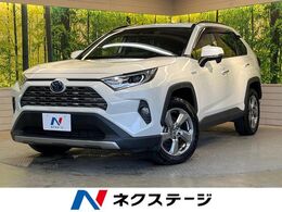 トヨタ RAV4 2.5 ハイブリッド G E-Four 4WD 純正9型ナビ 衝突軽減 ルーフレール 禁煙車