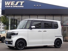 ホンダ N-BOX カスタム 660 コーディネートスタイル モノトーン 純正9型ナビゲーション　CD録音　フルセグ