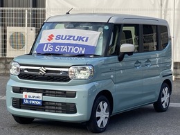 スズキ スペーシア 660 ハイブリッド X 4WD 4WD　衝突軽減ブレーキ付き