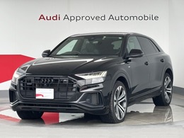 アウディ Q8 55 TFSI クワトロ Sライン 4WD ブラックスタイル　レザー　全周囲