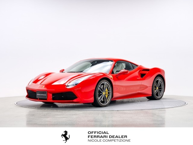 【フェラーリ正規ディーラー「Nicole Competizione」認定中古車をご覧頂き、誠にありがとうございます。【488  GTB】のご紹介です。