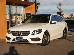 メルセデス・ベンツ Cクラスワゴン C180 ローレウス エディション サンルーフ/黒革シート/メーカーナビ