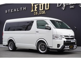 トヨタ ハイエース 2.7 GL ロング ミドルルーフ 3列クロスシート2脚ロングスライドレール