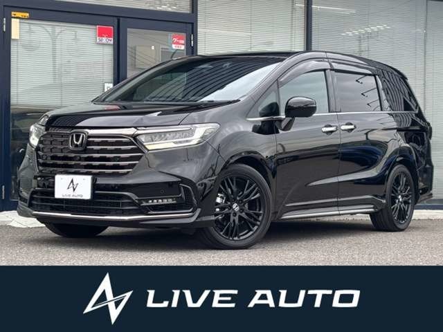 大型ナビ・TV・全周囲カメラ・後席大型モニター・黒革・パワーシート・シートヒーター・2ndシートオットマン・電動リアゲート・LEDヘッドライト・両側パワースライド・専用塗装18インチアルミ・ETC・HDMI