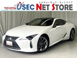 レクサス LC 500h Lパッケージ LSS 純正ナビ　ガラスルーフ　カラーヘッド