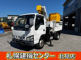 いすゞ エルフ 9.7m高所作業車　4WD 