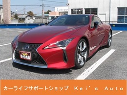 レクサス LC 500h Lパッケージ 赤革　パノラマ　OP21AW　Dレコ　3眼LED
