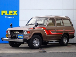 トヨタ ランドクルーザー60 4.0 GX ハイルーフ ディーゼル 4WD 純正ブラウン/純正デガール/ATフル装備