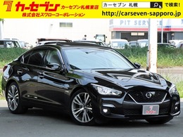 日産 スカイライン 3.5 ハイブリッド GT タイプSP 4WD 後期　BOSE　サンルーフ　黒本革　ナビ
