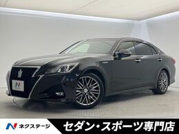 トヨタ クラウンアスリート ハイブリッド 2.5 S サンルーフ ナビ 衝突軽減 禁煙車 革シート