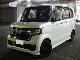 ホンダ N-BOX カスタム 660 L ターボ 4WD 純正ナビ・Rカメラ・ETC・LED・ドラレコ