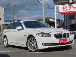 BMW 5シリーズツーリング 523d ブルーパフォーマンス 純正HDDナビ/BT・DVD・Bカメラ/黒革シート/