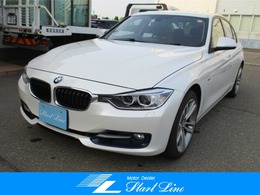 BMW 3シリーズ 320i xドライブ スポーツ 4WD レッドレザー　純正ナビ　リヤカメラ