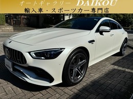 メルセデスAMG GT 4ドアクーペ 43 4マチックプラス 4WD MP202301 オパリスホワイト(有償カラー)電動リアS