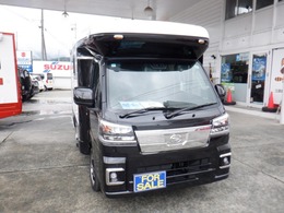 ダイハツ ハイゼットトラック 660 エクストラ 3方開 4WD 4人乗り　キャンピング車