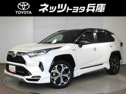 トヨタ RAV4 PHV 2.5 ブラック トーン E-Four 4WD 踏み間違加速抑制　モデリスタエアロ　保証