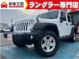 ジープ ラングラー アンリミテッド スポーツ 4WD 背面タイヤ・純正ホイール・ETC