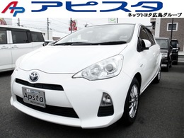 トヨタ アクア 1.5 G ブラックソフトレザーセレクション フルセグHDDナビ　ETC　1オナ