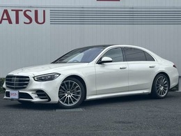 メルセデス・ベンツ Sクラス S580 4マチック ロング AMGライン (ISG搭載モデル) 4WD E-ACTIVEBODYCONTROL ARHUD ARナビ 1オ-ナ-