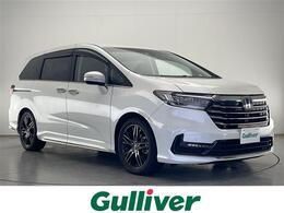 ホンダ オデッセイ 2.0 e:HEV アブソルート EX 禁煙車 純正10型ナビTV 黒本革 両側電動