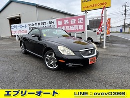レクサス SC 430 オープンカー　フルセグTV　ETC　ナビ　革