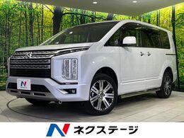 三菱 デリカD：5 2.2 G ディーゼルターボ 4WD 両側電動スライドドア AC100V電源 SDナビ