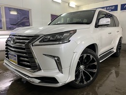 レクサス LX 570 4WD WALD21インチAW　マークレビンソン
