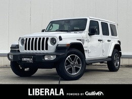 ジープ ラングラー アンリミテッド サハラ 4WD ワンオーナー  純正メモリーナビ　Bカメラ