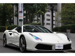 フェラーリ 488スパイダー F1 DCT D車/内外装カーボン/Fリフター/20鍛造/LED