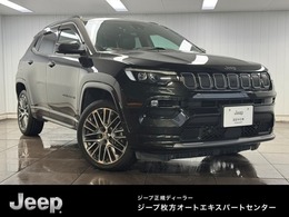 ジープ コンパス Sモデル 4WD 限定車CarplayBluetoothナビTV革SヒータLED