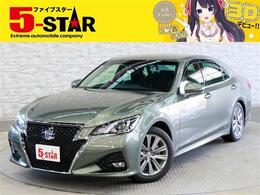 トヨタ クラウンアスリート ハイブリッド 2.5 S Jカラーセレクション翡翠 後期 電動シート