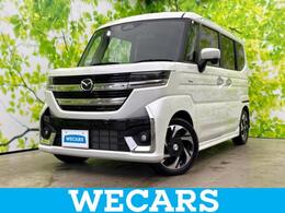 マツダ フレアワゴン 660 カスタムスタイル XS 4WD 新品タイヤ/純正 9インチ SDナビ/衝突安全