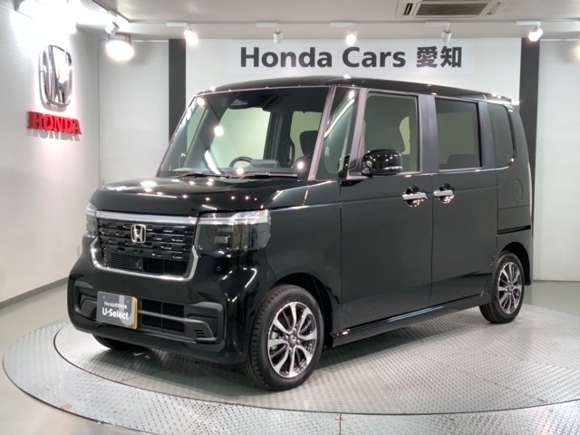 全国納車可 第三者機関証明書付 Honda SENSING 新車保証 試乗禁煙車 ナビVXM-245ZFEi フルセグ Rカメラ BTオ-ディオ ETC装備のN-BOXカスタム ベースグレード入庫！