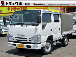 いすゞ エルフ 3.0 ダブルキャブ フルフラットロー ディーゼルターボ 4WD 積載1.15トン　パートタイム4WD　4JJ1ディ