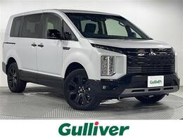 三菱 デリカD：5 2.2 シャモニー 電動サイドステップ非装着車 ディーゼルターボ 4WD 登録済未使用車　アルパイン11型ナビ　後席