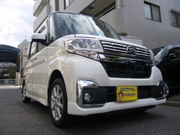 ダイハツ タント 660 カスタム X スマートキー左パワスラLEDライト14アルミ