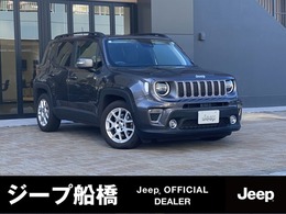 ジープ レネゲード リミテッド サンルーフ　ワンオーナー　禁煙車