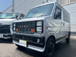 ダイハツ ハイゼットカーゴ 660 デラックス ダムドFUZZブラックムーンホイールナビTV