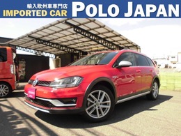 フォルクスワーゲン ゴルフオールトラック TSI 4モーション アップグレード パッケージ 4WD 禁煙 ACC RKA プリクラッシュ ナビTV ETC