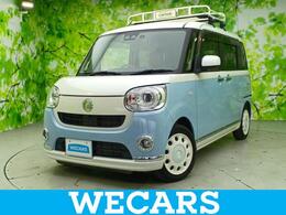 ダイハツ ムーヴキャンバス 660 G メイクアップ SAIII 新品タイヤ/純正 8インチ SDナビ/衝突安全