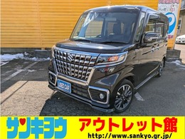 スズキ スペーシア 660 カスタム ハイブリッド XS SDナビフルセグTVアラウンドビューモニター