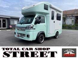 ダイハツ ハイゼットトラック 660 エクストラ 3方開 4WD JPSTAR　HAPPY1+　キャンピングカー
