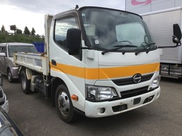 日野自動車 デュトロ 4WD ICターボ 全低床2t強化ダンプ Lゲート 外装仕上渡 車線逸脱