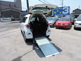 トヨタ ラクティス 1.3 X ウェルキャブ 車いす仕様車スロープタイプ タイプI 助手席側リアシート付 固定装置　車高調整機能　CD　キーレス