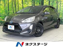 トヨタ アクア 1.5 G ブラックソフトレザーセレクション 純正SDナビ　バックカメラ　禁煙車　ハーフ