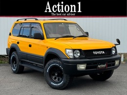 トヨタ ランドクルーザープラド 2.7 TX リミテッド 4WD ジムライン　オプカン　リフトUP　丸目